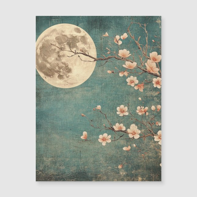 Moonlit Cherry Blossom Serenity (Front)