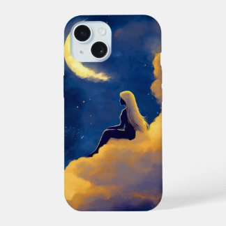 Moonlit Clouds iPhone 15 Case 