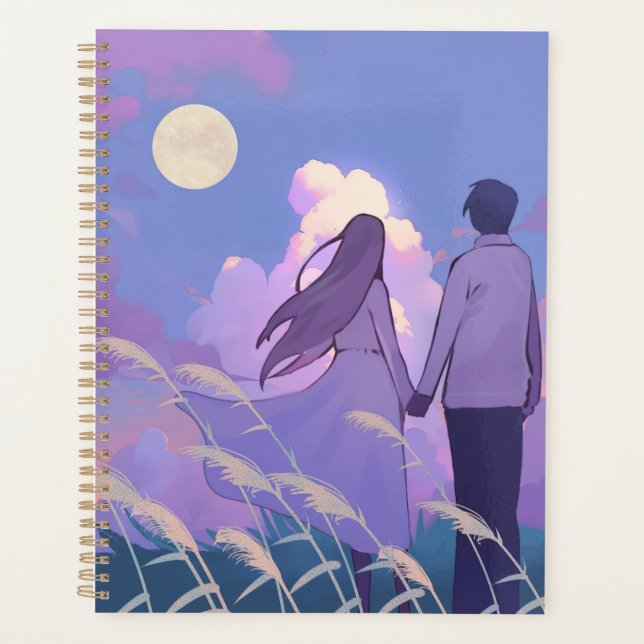 Moonlit Companionship Planner (Front)