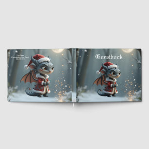 Moonlit Cookie Bandit – The Grey Christmas Dragon. Guest Book