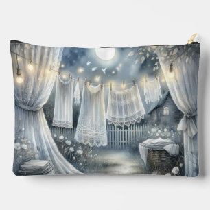 Moonlit Cottagecore Laundry Line Accessory Pouch