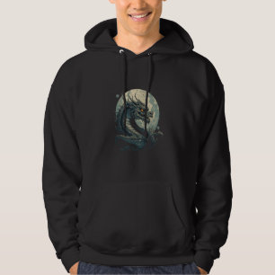Moonlit Dragon - Moon Dragon Hoodie