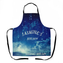 MOONLIT DREAMS APRON | PERSONALIZED CELESTIAL GIFT
