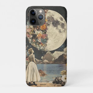 Moonlit Elegance - Woman with Moon (2) Case-Mate iPhone Case