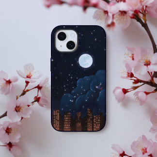 Moonlit, Empire State Night Sky | iPhone 14 Case |