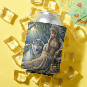 Moonlit Enchantment in the Mystic Forest Can Cooler