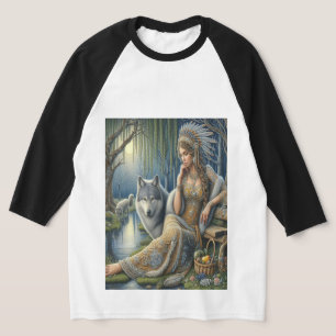 Moonlit Enchantment in the Mystic Forest T-Shirt