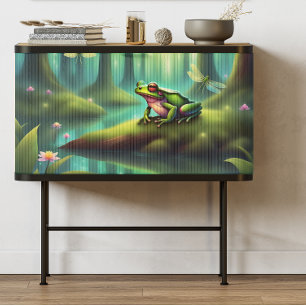 Moonlit Frog Fairytale  Decoupage  Tissue Paper