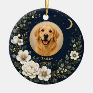 Moonlit Garden Beloved Pet Christmas Keepsake Ceramic Tree Decoration
