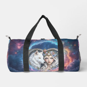 Moonlit Guardian of the Eternal Heart.  Duffle Bag