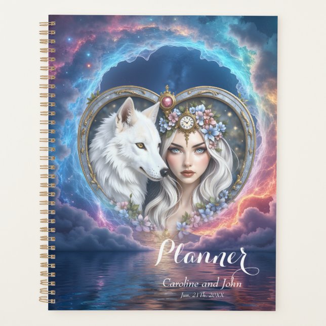 Moonlit Guardian of the Eternal Heart.  Planner (Front)