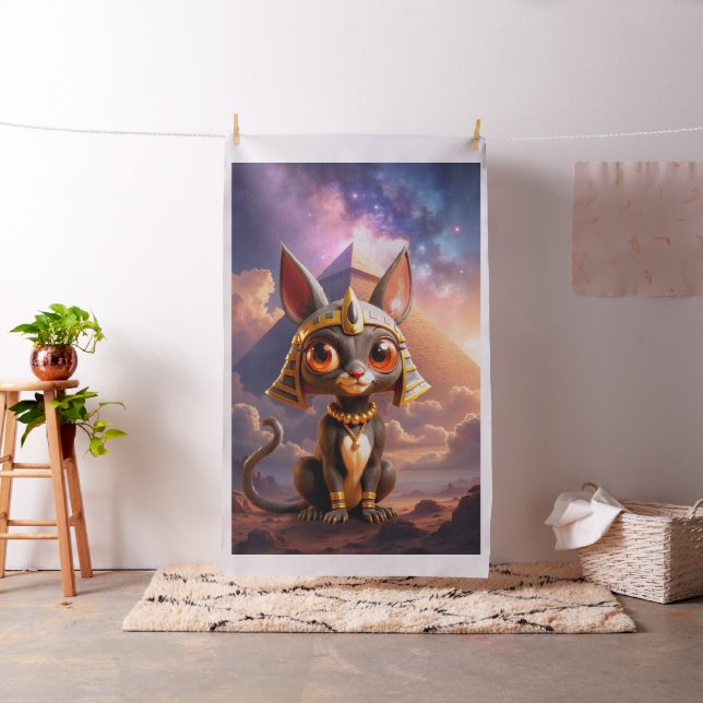 Moonlit Guardian of the Eternal Sands.  Fabric (In Situ)