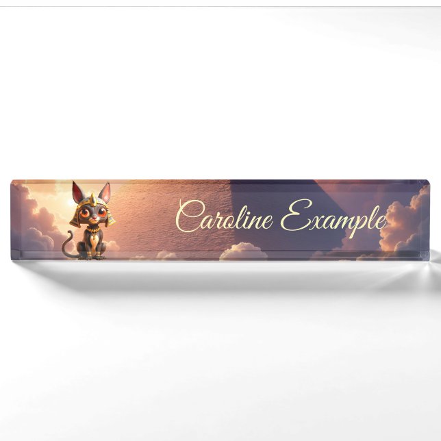 Moonlit Guardian of the Eternal Sands.  Nameplate (Front)