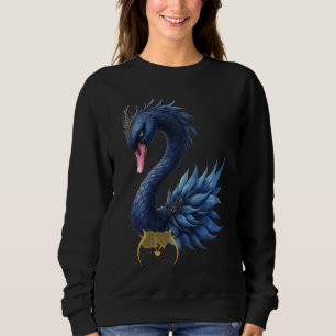 Moonlit Guardian – Swan of the Quiet Light. Sweatshirt