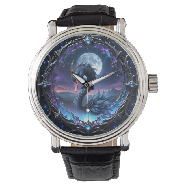 Moonlit Guardian – Swan of the Quiet Light.  Watch (Front)