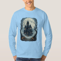 Moonlit Haunted Mansion Night Print