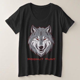 Moonlit Hunt Plus Size T-Shirt