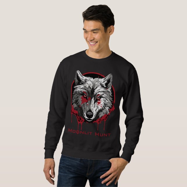 Moonlit Hunt Sweatshirt (Front Full)