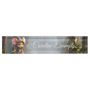Moonlit Keeper of Tiny Wonders. Nameplate