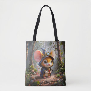 Moonlit Keeper of Tiny Wonders. Tote Bag