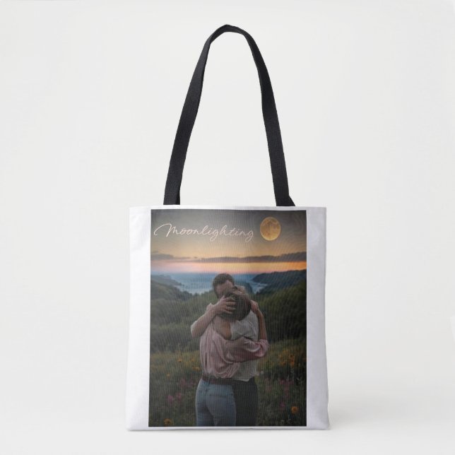 Moonlit Kiss Tote Bag (Front)