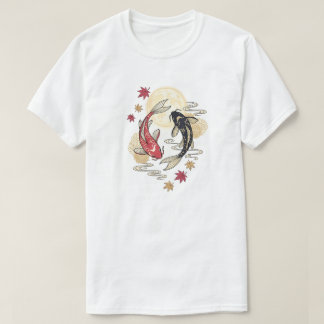 Moonlit Koi Spirit Garden T-Shirt