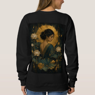 Moonlit Lotus Serenity Sweatshirt