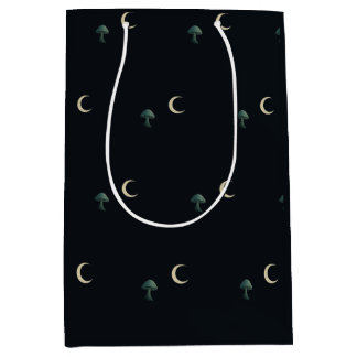 Moonlit Masquerade Elegant Halloween Medium Gift Bag