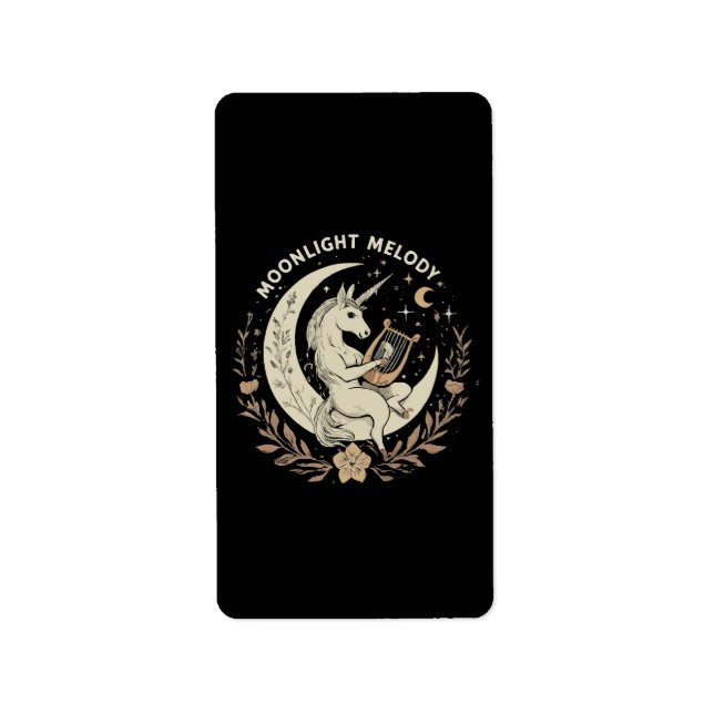 Moonlit Melody Label (Front)