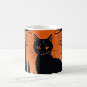Moonlit Meow Coffee Mug