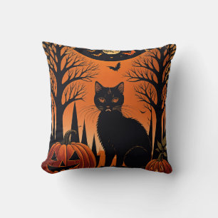 Moonlit Meow Cushion