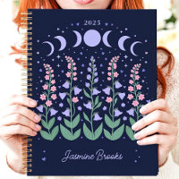 Moonlit Moon Phase Garden 2025 Custom Name