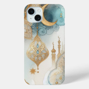 Moonlit Mosque Serenity for Ramadan iPhone 15 Mini Case