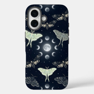 Moonlit Moth Night Phone Case