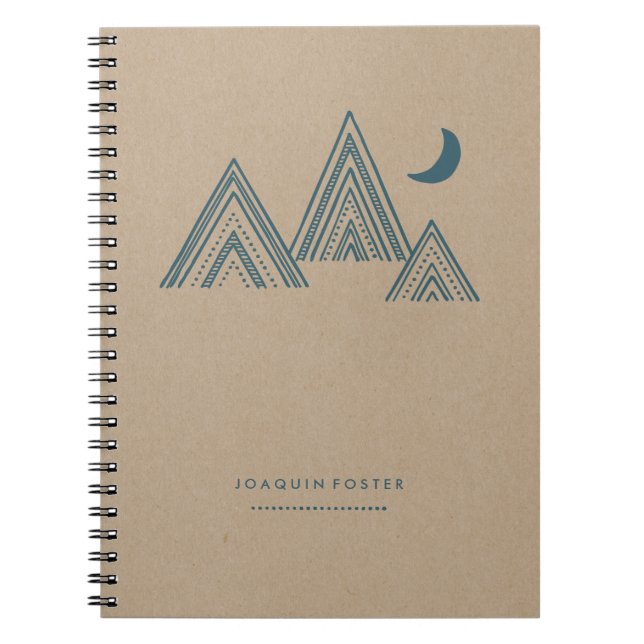 Moonlit Mountains Journal (Front)