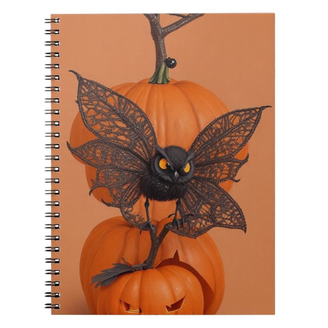 Moonlit Mysteries Samhain Night Notebook (Front)