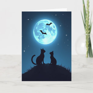 Moonlit Night Companions Card