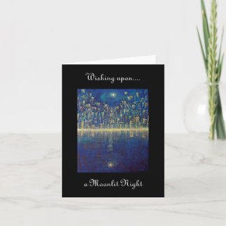 Moonlit Night Note Card