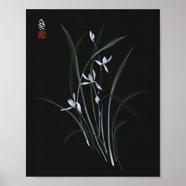 Moonlit Orchid Poster (Front)