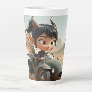 Moonlit Pixie of the Wandering Dunes.  Latte Mug