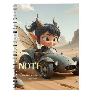 Moonlit Pixie of the Wandering Dunes. Notebook
