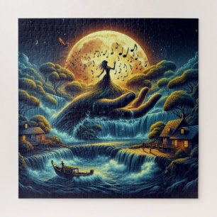 Moonlit Reverie – Dreamscape Jigsaw Puzzle
