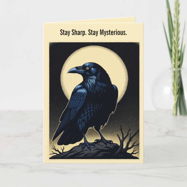 Moonlit Sentinel Card (Front)