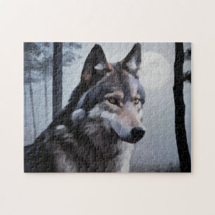 Moonlit Sentinel Jigsaw Puzzle