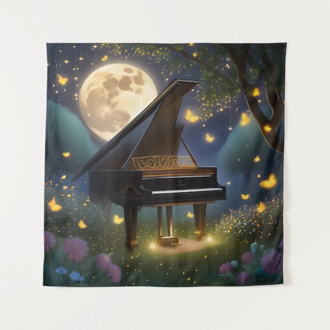 Moonlit Serenade #3 Tapestry (Front)
