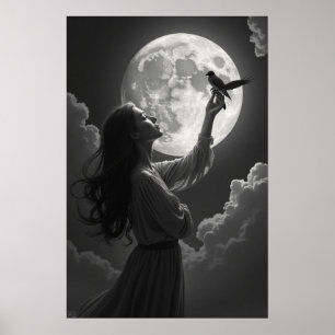 Moonlit Serenade Poster