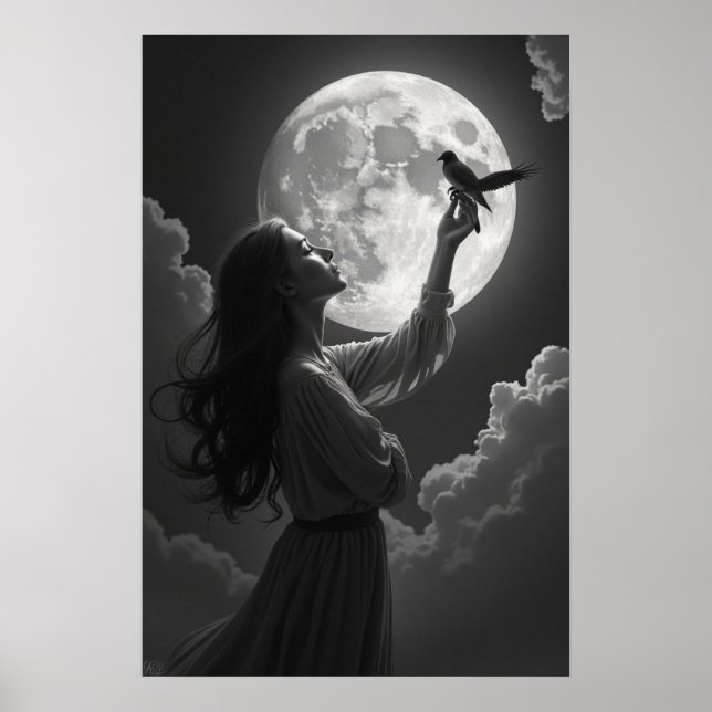 Moonlit Serenade Poster (Front)