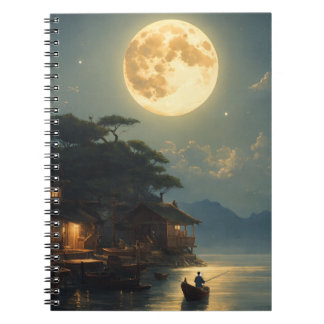 Moonlit Serenity- Unlock your creativity! Notebook