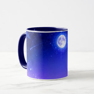 Moonlit Shooting Star Mug