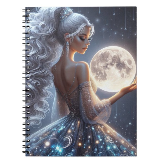 Moonlit Siren Notebook (Front)